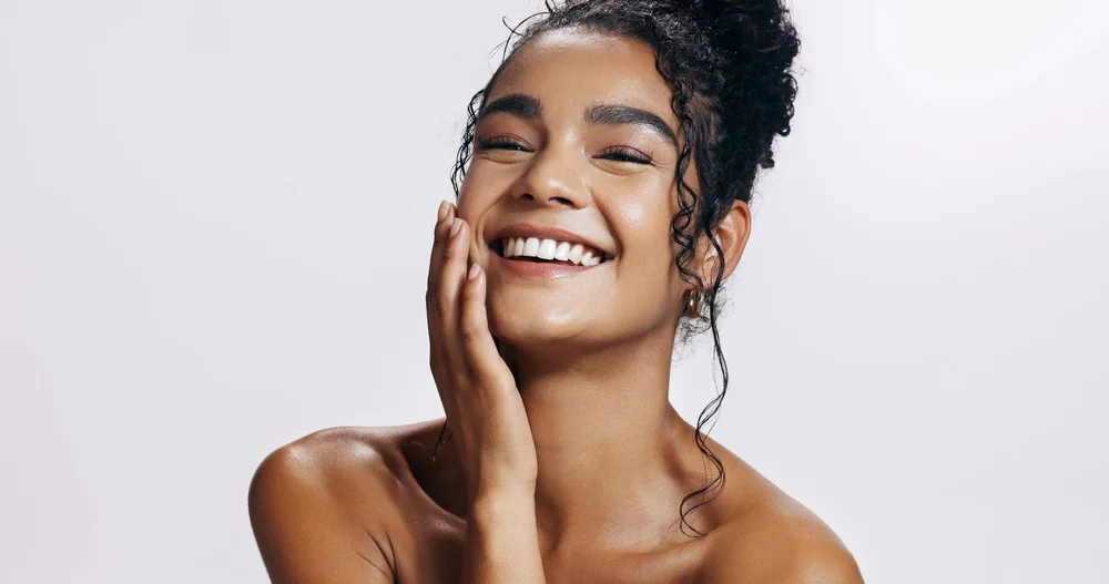 Beautiful smile results from cosmetic dentistry at Virginia Smiles Dental Care